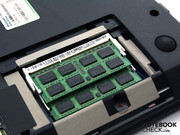 Der Arbeitsspeicher vom Typ DDR3 arbeitet aber flott. Der Arbeitsspeicher vom Typ DDR3 arbeitet aber flott.
