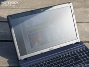 Das Acer TravelMate 5740Z mit mattem Display. Das Acer TravelMate 5740Z mit mattem Display.