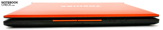 Frontseite: 2-in-1-Kartenleser, Status-LEDs Frontseite: 2-in-1-Kartenleser, Status-LEDs