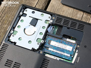 Die zwei RAM-Module können daher einfach getauscht werden.