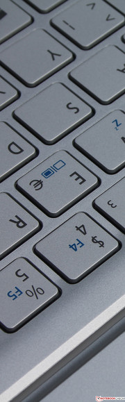 Acer Aspire P3-171: Die Tastatur ist keine Option, sie gehört gleich dazu.