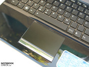 Das Touchpad zeigt jedoch Schwächen. Das Touchpad zeigt jedoch Schwächen.