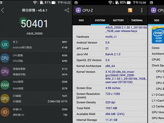 Asus Zenfone 2: Mit Atom Z3580 mehr als 50000 Punkte im AnTuTu Benchmark