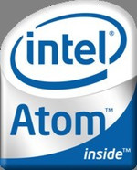 Intel Atom CPU logo
