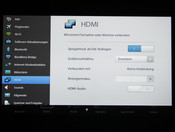 Settings HDMI-Ausgang