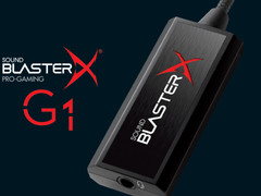 Creative Labs: Sound BlasterX G1 USB-Gaming-Soundkarte für unterwegs