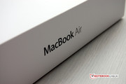 Recht unauffällig: Die Verpackung des MacBook Air