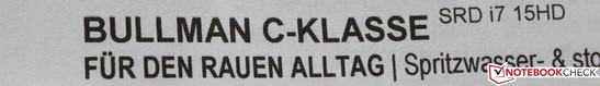 Bullman C-Klasse SRD i7 15HD: Was taugt das Sun Readable Display? Bullman C-Klasse SRD i7 15HD: Was taugt das Sun Readable Display?