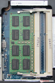 Das Satellite Pro C870 unterstützt bis zu 8 GB Arbeitsspeicher.