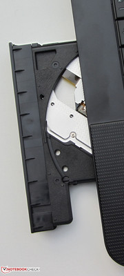 Der DVD-Brenner liest und beschreibt jede Art von DVD und CD.