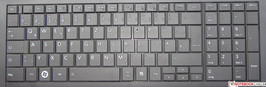 Das Tastatur wippt während des Tippens.