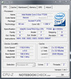 CPU-Z-Informationen über das Zepto Znote 3414W CPU-Z-Informationen über das Zepto Znote 3414W
