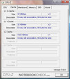 CPU-Z-Informationen über das Lenovo 3000 N200