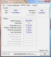 CPU-Z-Informationen über das Lenovo 3000 N200