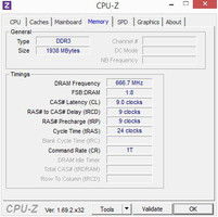 CPU-Z Speicher
