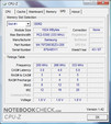 CPU-Z-Informationen über das Samsung R60-Aura T2330 Deesan