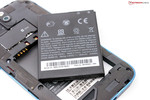 Der beiliegende Akku des HTC One SV bietet 1.800 mAh.