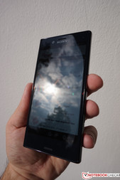 in der Sonne (mit Reflexion)