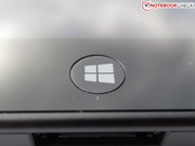 Der Windows-Button ist physisch. Der Windows-Button ist physisch.