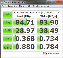 Systeminfo CrystalDiskMark 3.0 Systeminfo CrystalDiskMark 3.0