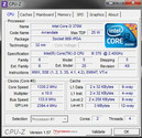 Systeminfo CPU-Z CPU Systeminfo CPU-Z CPU