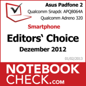 Award Asus Padfone 2 Award Asus Padfone 2