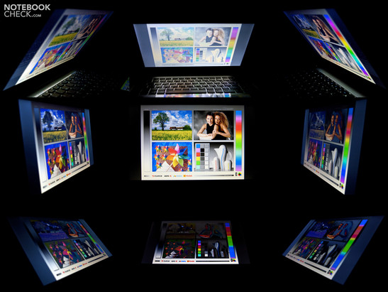 Blickwinkel Asus Eee PC 1201T Netbook