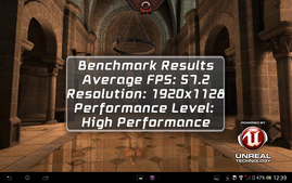 Epic Citadel Benchmark: High Performance