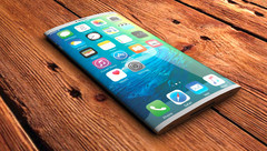 Eine frühe Designstudie eines zukünftigen iPhones: So ähnlich könnte die OLED-Variante 2017 aussehen.