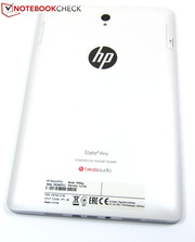 Vorne schwarz, hinten weiß: Das HP Slate 8 Pro gibt es nur in dieser Farbkombination.