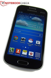 Das 4-Zoll-Display des Galaxy S Duos 2 GT-S7582 löst 800 x 480 Pixel auf.
