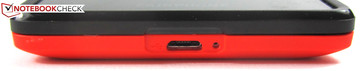 Fußseite: Micro-USB-2.0-Port