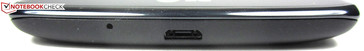Fußseite: USB-Anschluss