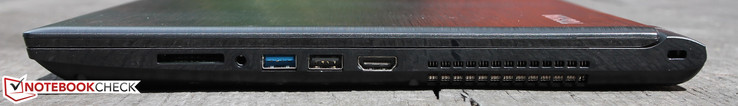 Kartenleser, Mic+Line Combo, USB 3.0, USB 2.0, HDMI, Kensington Lock
