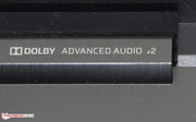 Auch die Dolby-Technologie kann aus den Lautsprechern keinen adäquaten Klang herauskitzeln.