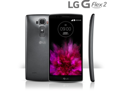 Das LG G Flex 2 ist laut einem ersten Test von GSM Arena ein ordentliches Smartphone, aber der Snapdragon 810 hat noch ein Throttling-Problem (Bild: LG)