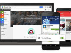 Google Play Store: Mit der Familienmediathek lassen sich Apps und Inhalte gemeinsam nutzen