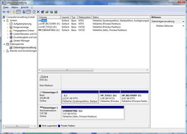 HP Compaq 2230s: Datenträgerverwaltung