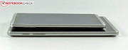 Ergonomisch ungünstig ist beim HP Slate 7 der Powerknopf zur Lautstärkenwippe gewandert.