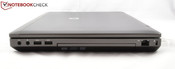 rechte Seite: Kopfhörerausgang, Mikrofoneingang, 2x USB 3.0, DVD-Laufwerk, LAN-Buchse, Kensington Lock rechte Seite: Kopfhörerausgang, Mikrofoneingang, 2x USB 3.0, DVD-Laufwerk, LAN-Buchse, Kensington Lock