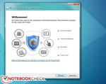 Der vorinstallierte HP ProtectTools Security Manager... Der vorinstallierte HP ProtectTools Security Manager...