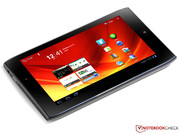 Das Tablet arbeitet quer und im Hochkant-Modus. Das Tablet arbeitet quer und im Hochkant-Modus.