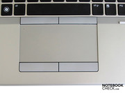 Touchpad mit vier Maustasten Touchpad mit vier Maustasten