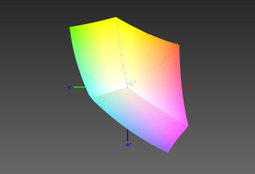 Farbraumabdeckung sRGB: 99,79 %