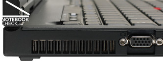 Lenovo Thinkpad T61 UI02BGE Anschlüsse - linke Seite