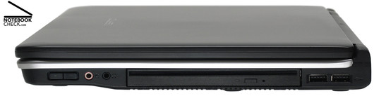Zepto Znote 6625WD: Lautstärketasten, Mikrofon, Kopfhörer & S/PDIF, DVD-Brenner, 2x USB-2.0