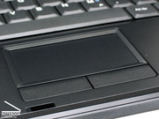 Das Touchpad des 3414W ist präzise und angenehm, die Tasten arbeiten kurzhubig und leise. Das Touchpad des 3414W ist präzise und angenehm, die Tasten arbeiten kurzhubig und leise.