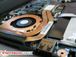 Der kleine CPU-Lüfter ist kaum hörbar.