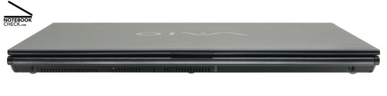 Sony Vaio VGN-SZ71WN/C Vorderseite: keine Anschlüsse