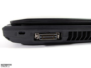 Easyport IV Docking und Kensington sind links hinten untergebracht